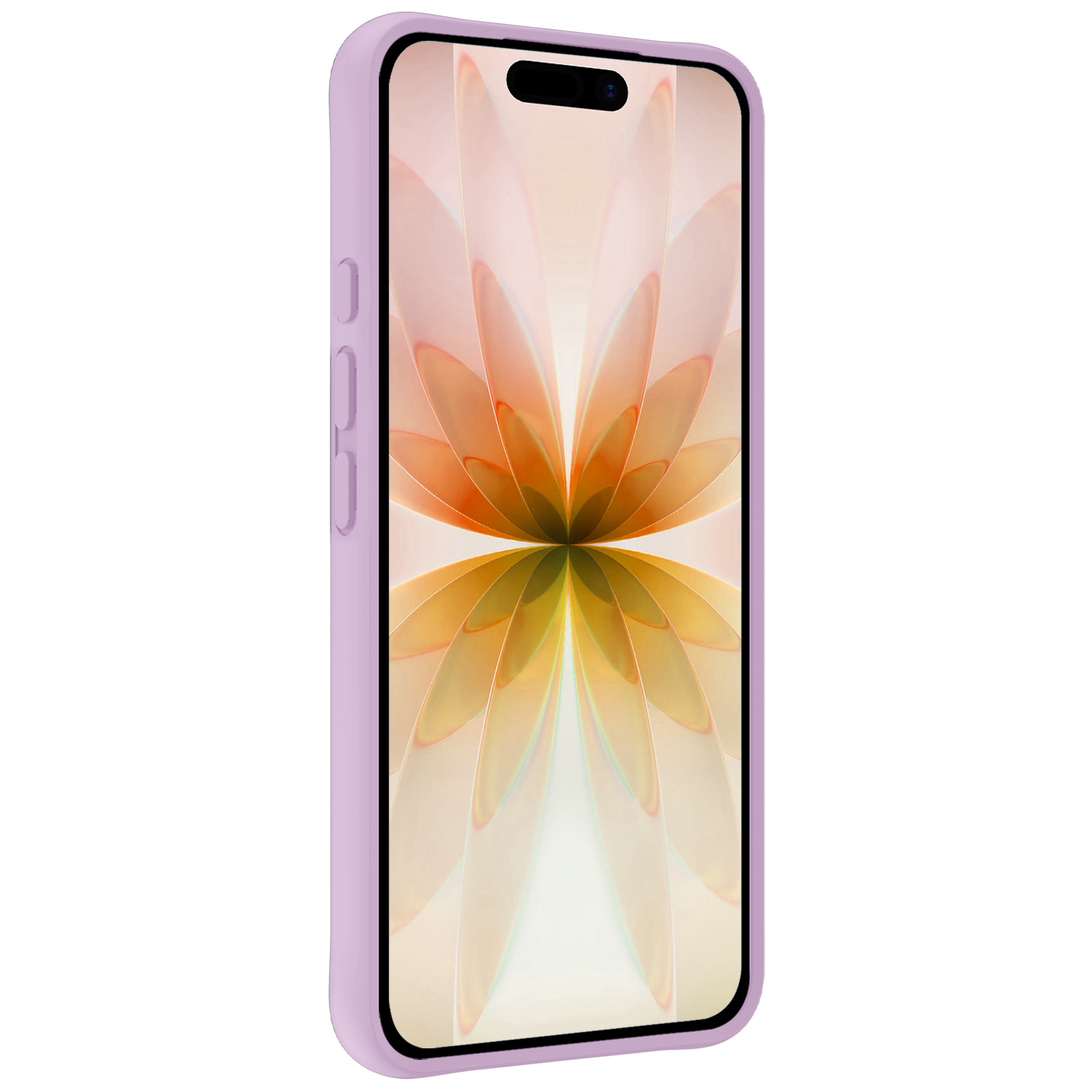 Nomfy Nomfy iPhone 17 Hoesje Siliconen - Lila