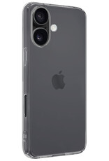 Nomfy Nomfy iPhone 17 Hoesje Siliconen - Transparant - 2 PACK