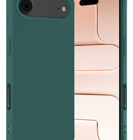 Nomfy Nomfy iPhone Air Hoesje Siliconen - Donkergroen