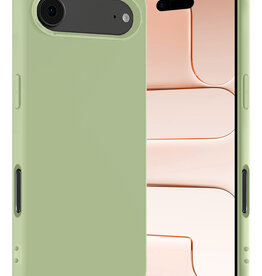 Nomfy Nomfy iPhone Air Hoesje Siliconen - Groen