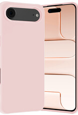 Nomfy Nomfy iPhone Air Hoesje Siliconen - Lichtroze