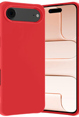 Nomfy Nomfy iPhone Air Hoesje Siliconen - Rood