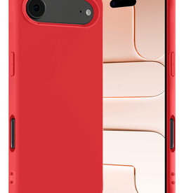 Nomfy Nomfy iPhone Air Hoesje Siliconen - Rood