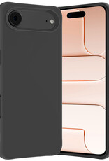 Nomfy Nomfy iPhone Air Hoesje Siliconen - Zwart