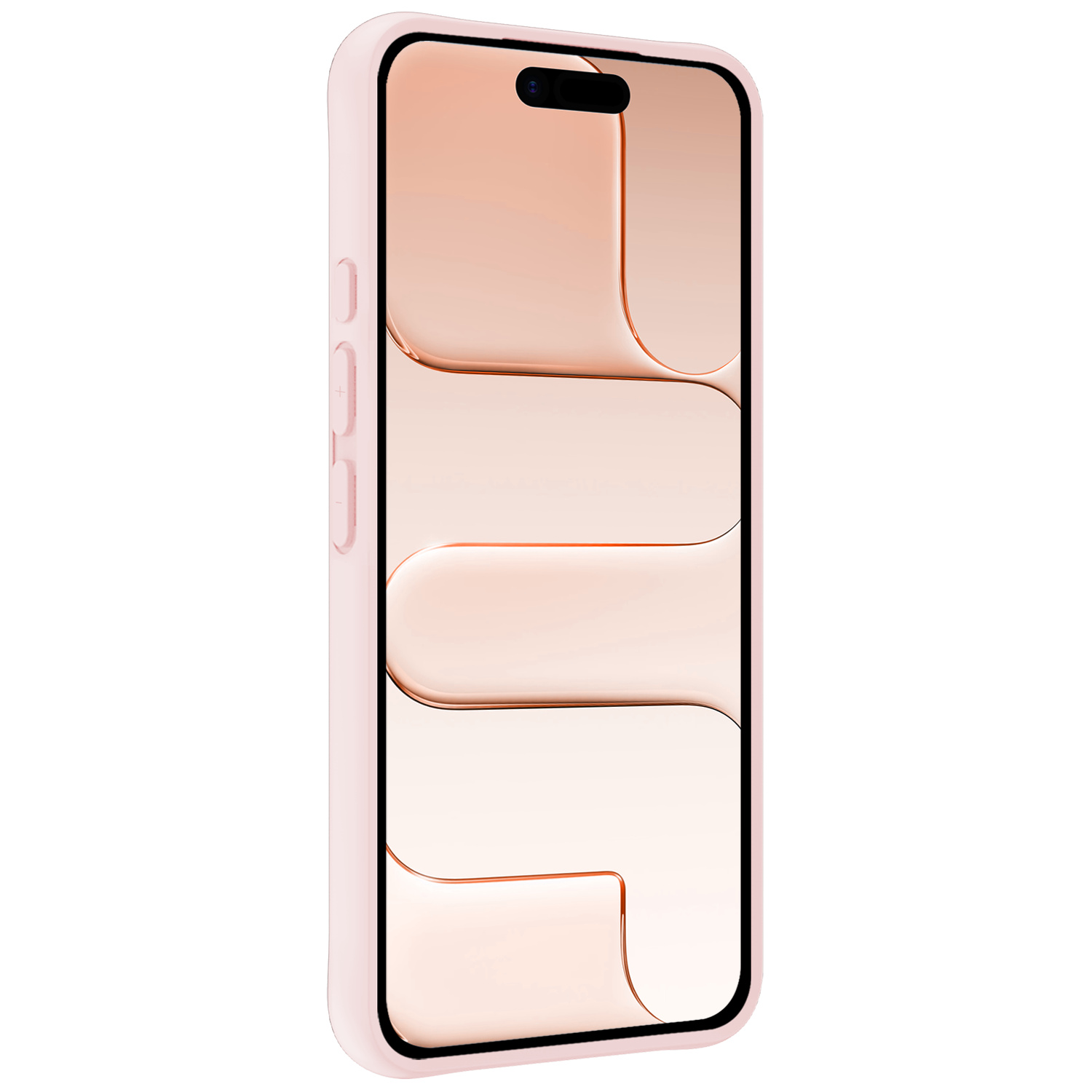 Nomfy Nomfy iPhone Air Hoesje Siliconen - Lichtroze - 2 PACK