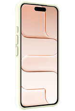 Nomfy Nomfy iPhone Air Hoesje Siliconen - Wit - 2 PACK