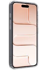 Nomfy Nomfy iPhone Air Hoesje Siliconen Met 2x Screenprotector Met Dichte Notch - Transparant