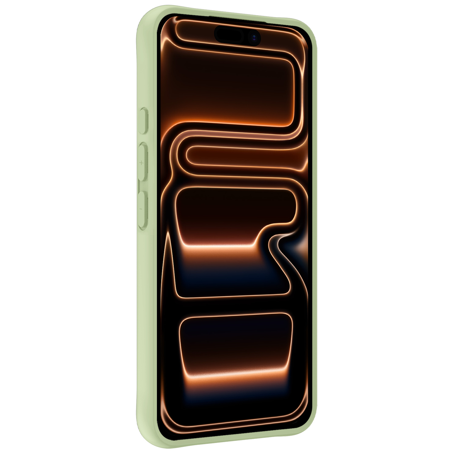 Nomfy Nomfy iPhone 17 Pro Hoesje Siliconen - Groen - 2 PACK