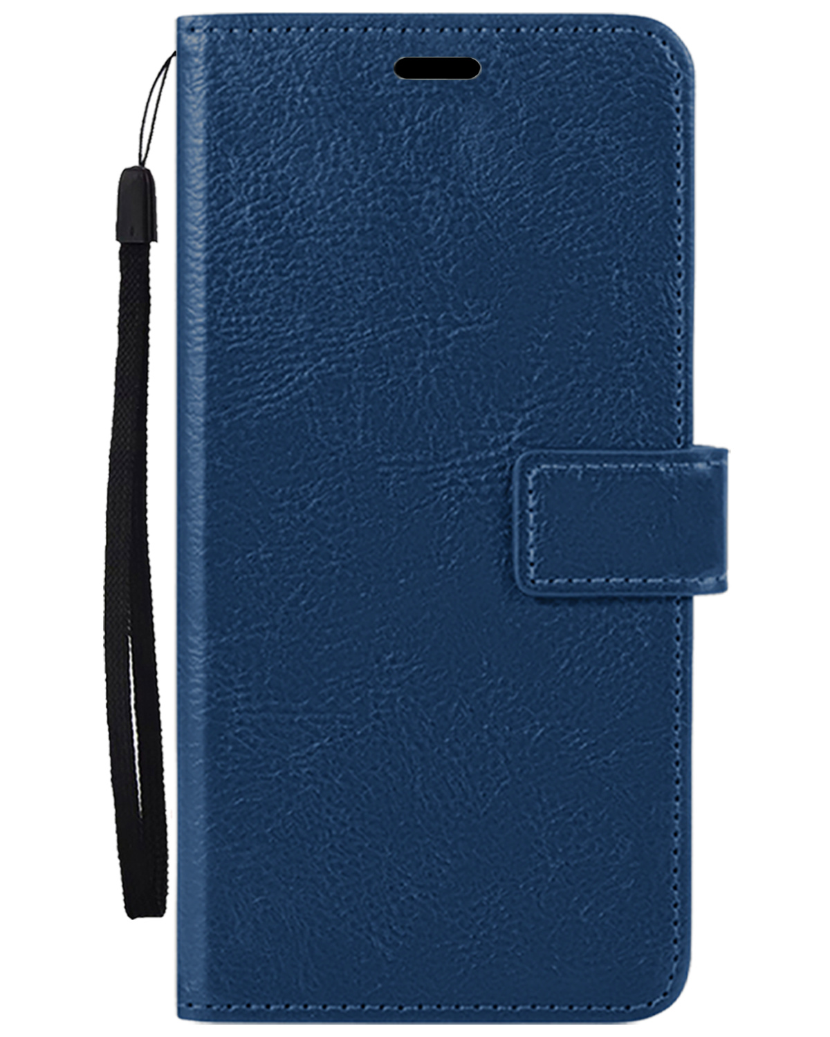 Nomfy Nomfy iPhone 17 Hoesje Bookcase - Donkerblauw
