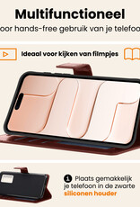 Nomfy Nomfy iPhone Air Hoesje Bookcase - Bruin