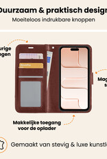 Nomfy Nomfy iPhone Air Hoesje Bookcase - Bruin