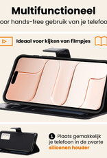 Nomfy Nomfy iPhone Air Hoesje Bookcase - Zwart