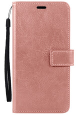 Nomfy Nomfy iPhone 17 Pro Hoesje Bookcase - Rose Goud