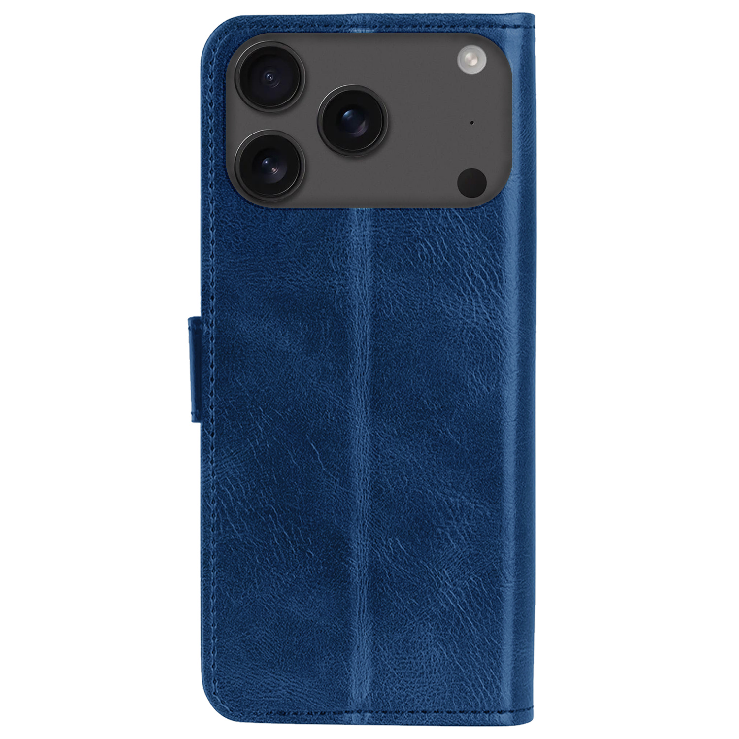 Nomfy Nomfy iPhone 17 Pro Max Hoesje Bookcase - Donkerblauw