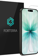 Forterra Forterra iPhone 17 Screenprotector Glas Met Dichte Notch