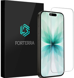 Forterra Forterra iPhone 17 Screenprotector Glas Met Dichte Notch