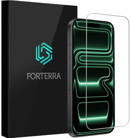 Forterra Forterra iPhone 17 Pro Screenprotector Glas Met Dichte Notch