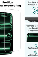 Forterra Forterra iPhone 17 Pro Max Screenprotector Glas Met Dichte Notch - 2 PACK