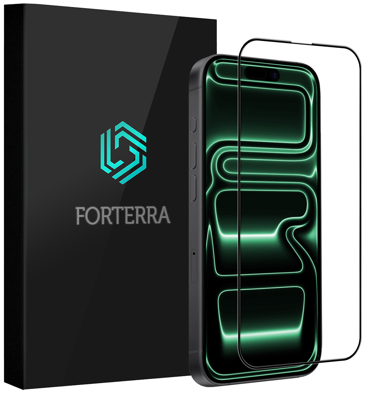 Forterra Forterra iPhone 17 Pro Max Screenprotector Glas Full Cover 2D