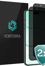 Forterra Forterra iPhone Air Screenprotector Glas Privacy - 2 PACK