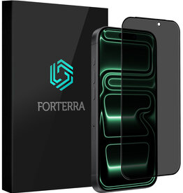 Forterra Forterra iPhone 17 Pro Screenprotector Glas Privacy