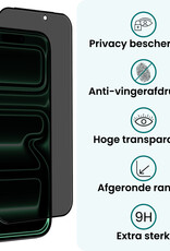 Forterra Forterra iPhone 17 Pro Screenprotector Glas Privacy