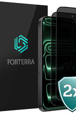 Forterra Forterra iPhone 17 Pro Max Screenprotector Glas Privacy - 2 PACK
