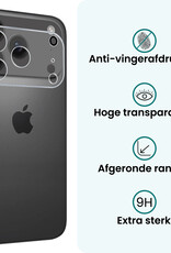 Forterra Forterra iPhone 17 Pro Camera Screenprotector - 3 PACK