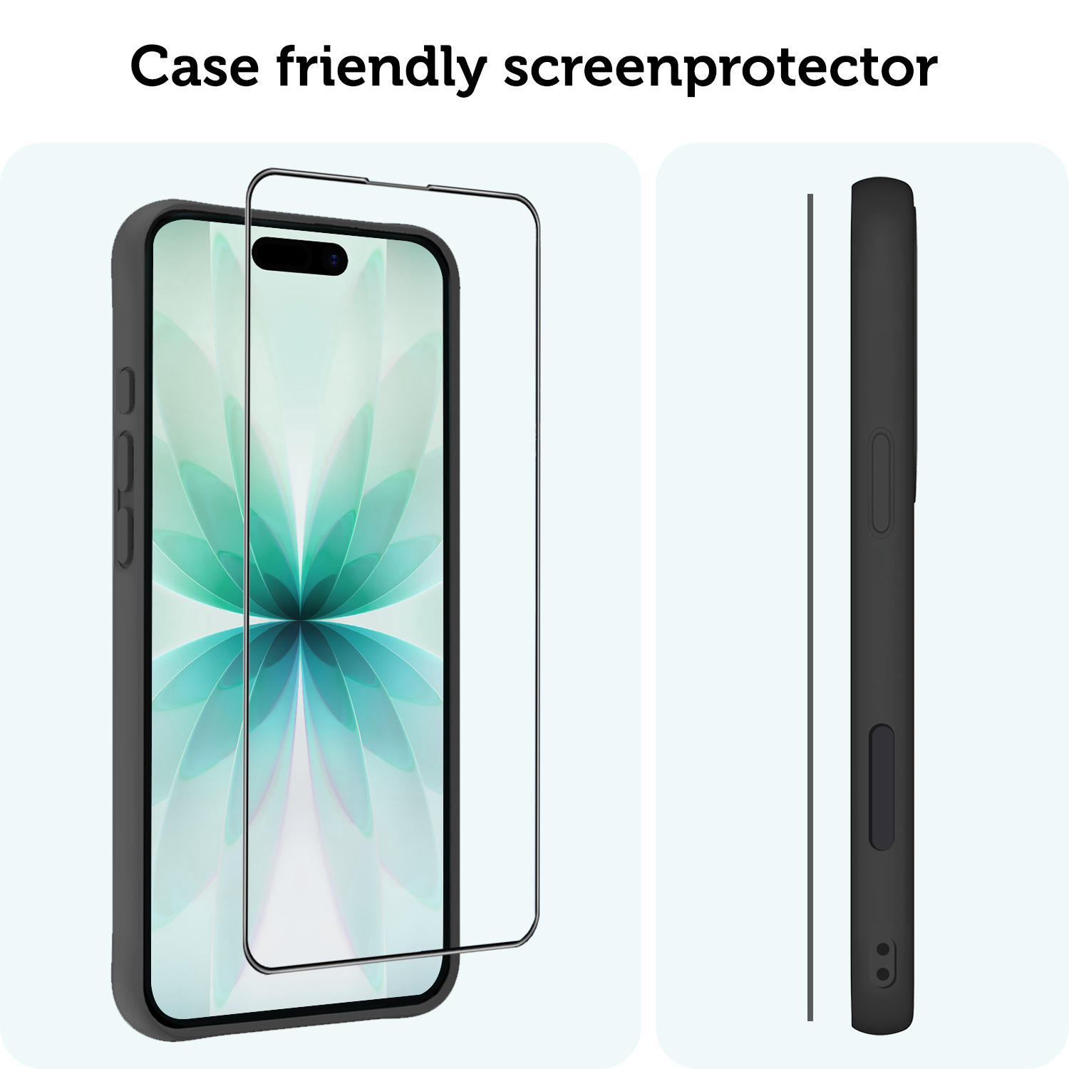 Forterra Forterra iPhone 17 Hybrid Screenprotector - 2 PACK