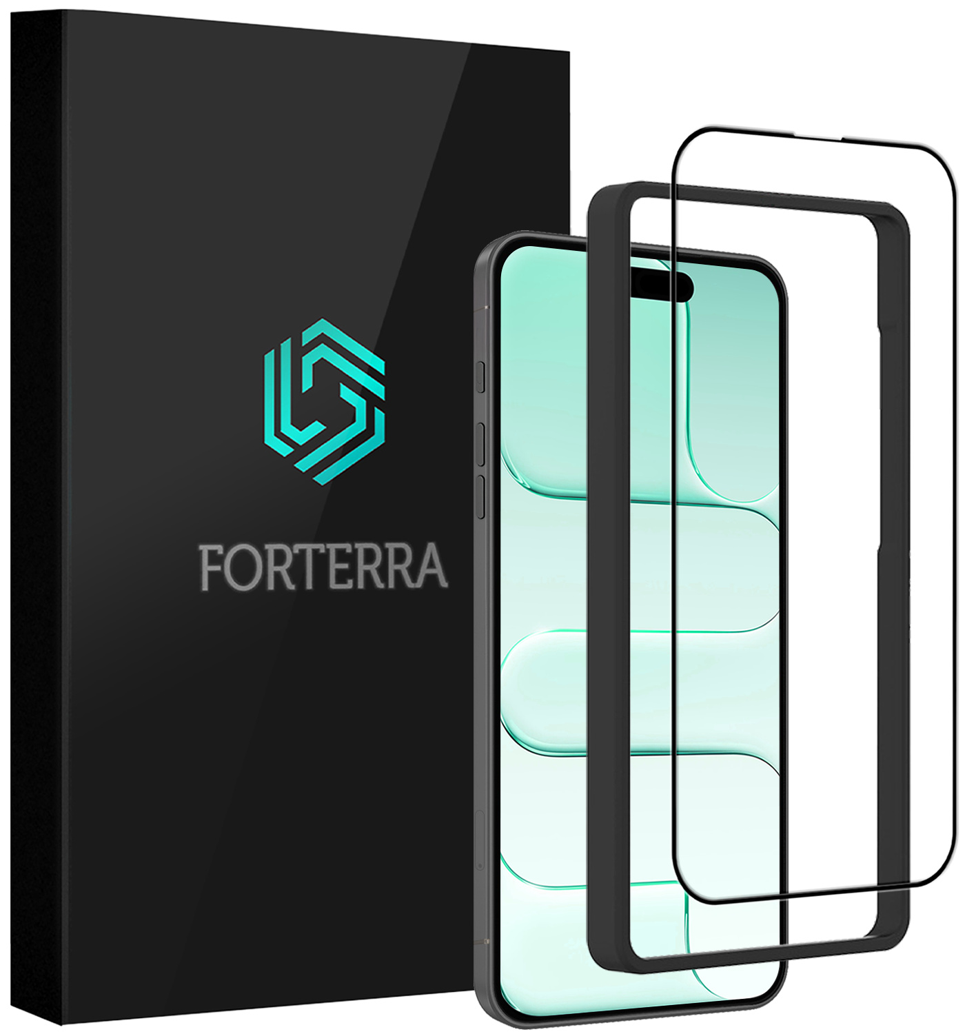 Forterra Forterra iPhone Air Screenprotector Met Installieframe