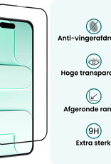 Forterra Forterra iPhone Air Screenprotector Met Installieframe - 2 PACK