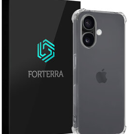 Forterra Forterra iPhone 17 Hoesje Shockproof - Transparant