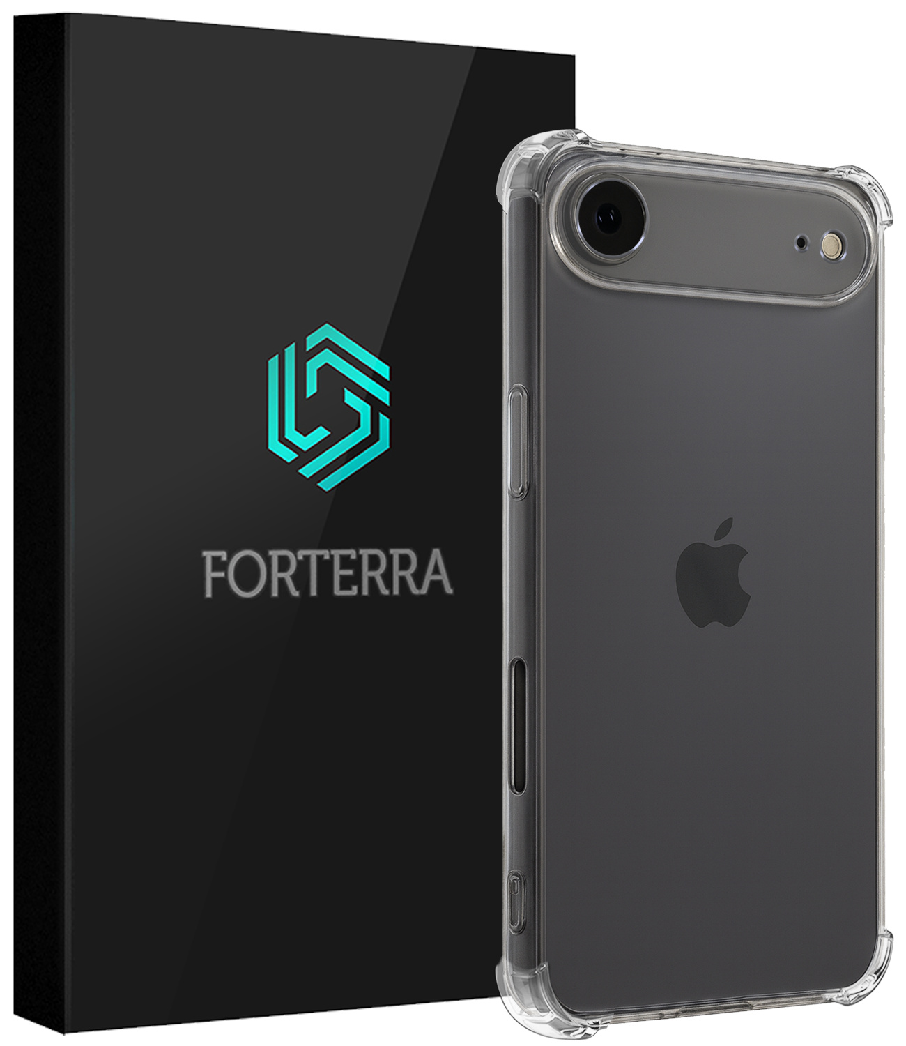 Forterra Forterra iPhone Air Hoesje Shockproof - Transparant