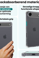 Forterra Forterra iPhone Air Hoesje Shockproof - Transparant