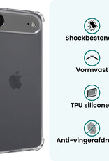 Forterra Forterra iPhone Air Hoesje Shockproof Met Screenprotector Met Dichte Notch