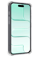 Forterra Forterra iPhone Air Hoesje Shockproof Met Screenprotector Met Dichte Notch
