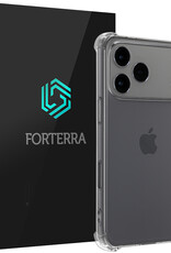 Forterra Forterra iPhone 17 Pro Hoesje Shockproof - Transparant