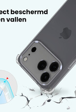 Forterra Forterra iPhone 17 Pro Max Hoesje Shockproof - Transparant