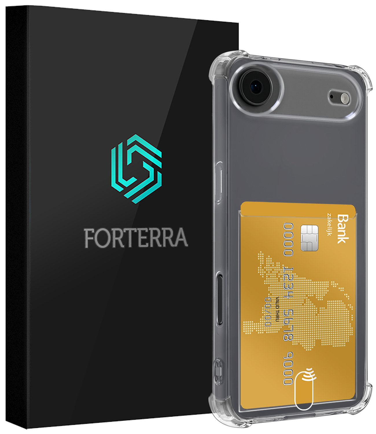 Forterra Forterra iPhone Air Hoesje Pashouder
