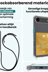 Forterra Forterra iPhone Air Hoesje Pashouder met Koord