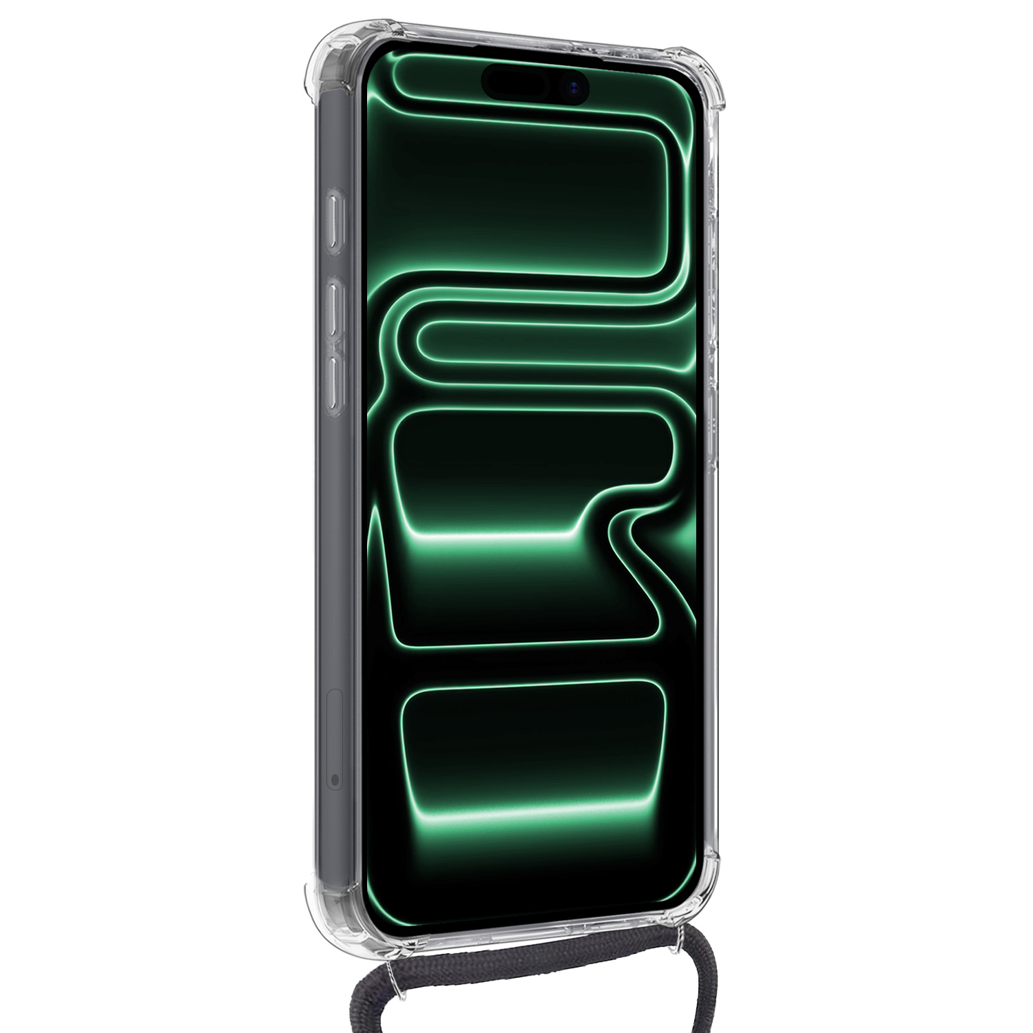 Forterra Forterra iPhone 17 Pro Hoesje Pashouder met Koord