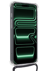 Forterra Forterra iPhone 17 Pro Hoesje Pashouder met Koord Met 2x Screenprotector