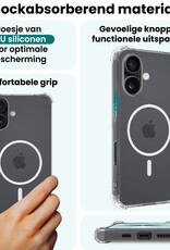 Forterra Forterra iPhone 17 Magsafe Hoesje - Transparant