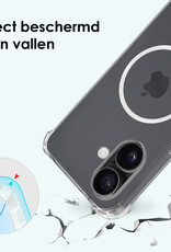 Forterra Forterra iPhone 17 Magsafe Hoesje - Transparant