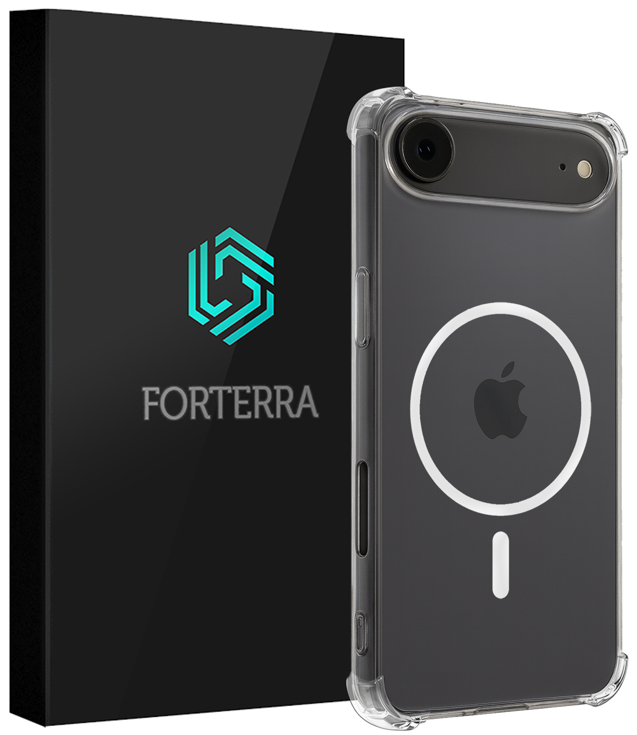 Forterra Forterra iPhone Air Magsafe Hoesje - Transparant
