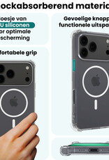 Forterra Forterra iPhone 17 Pro Magsafe Hoesje - Transparant
