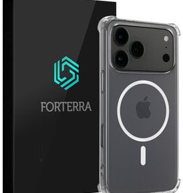 Forterra Forterra iPhone 17 Pro Max Magsafe Hoesje - Transparant