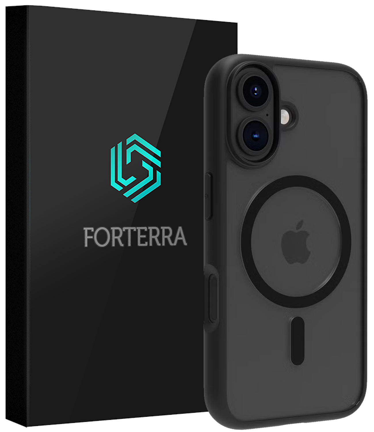 Forterra Forterra iPhone 17 Magsafe Hoesje - Zwart