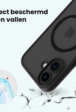 Forterra Forterra iPhone 17 Magsafe Hoesje Zwart Met Screenprotector