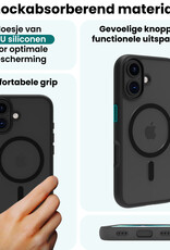 Forterra Forterra iPhone 17 Magsafe Hoesje Zwart Met 2x Screenprotector